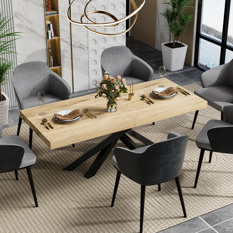 Dining table with hidden chairs discount